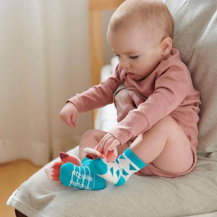 Attipas čarape za stimulaciju i razvoj-Fox - Slika 3