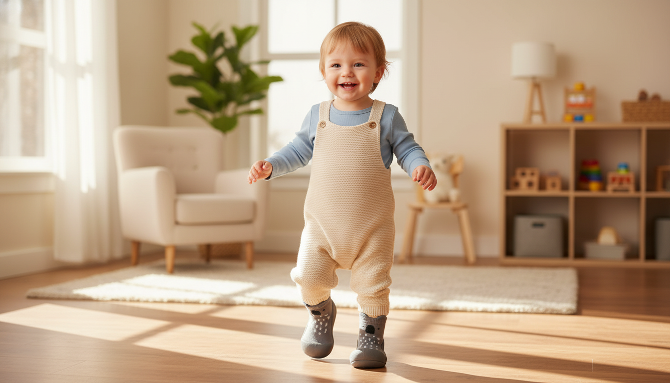 Dete hoda u Attipas obući