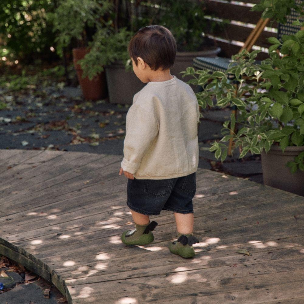 Attipas Dragon Khaki barefoot cipelice za bebe