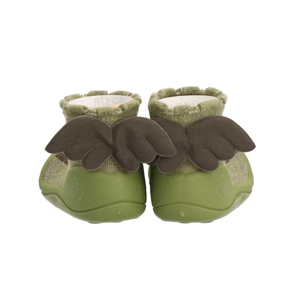 Attipas Dragon Khaki barefoot obuća za bebe